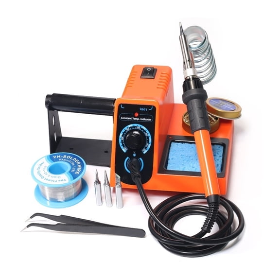 926LED-III 130W Soldering Iron With 2 Helping Hands Electric Soldering Iron Min SMD Soldering Station DIY Soldering Kit ,Fast Heating and Auto Hibernate