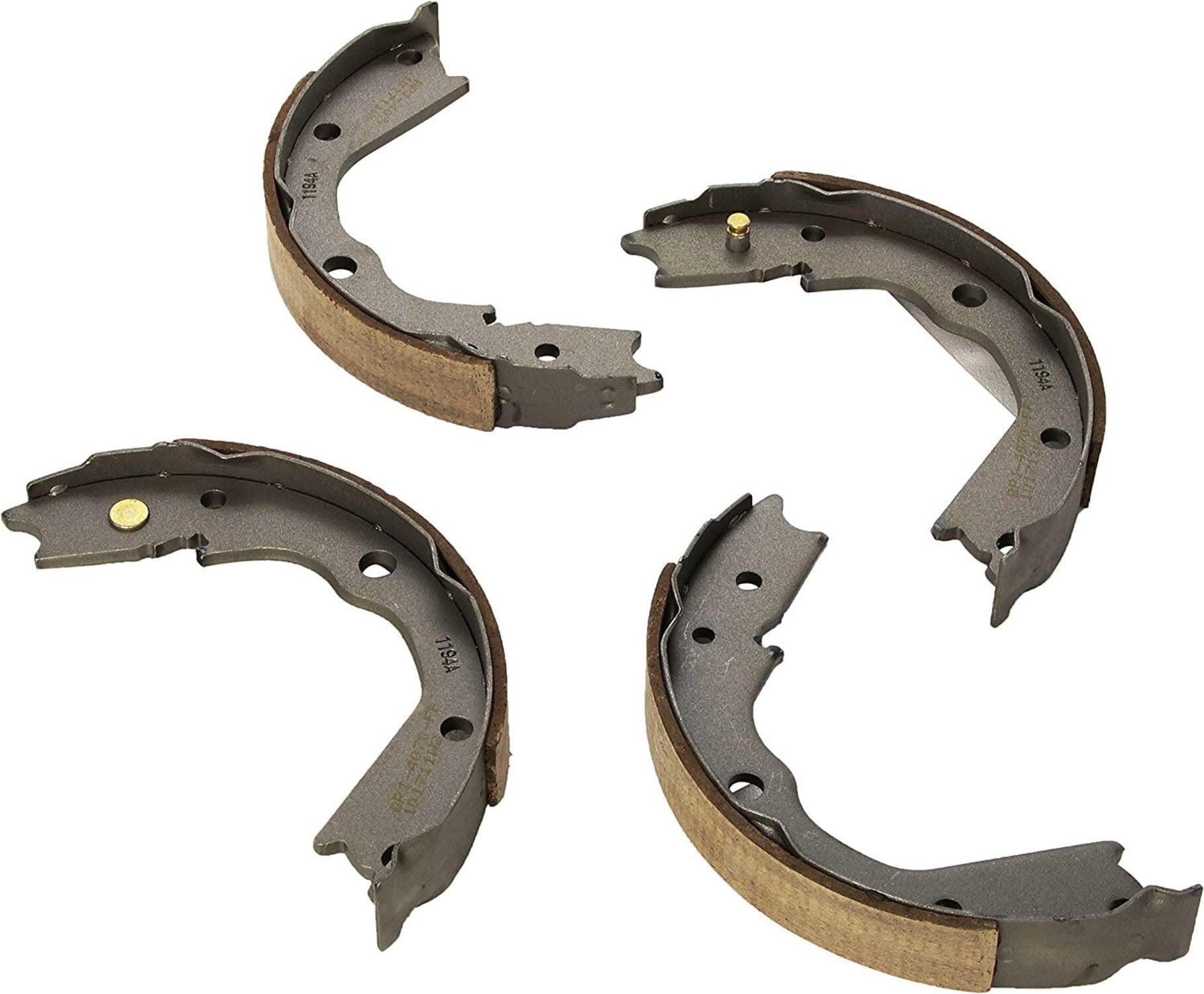927PG Professional Grade DrumInHat Parking Brake Shoe Set