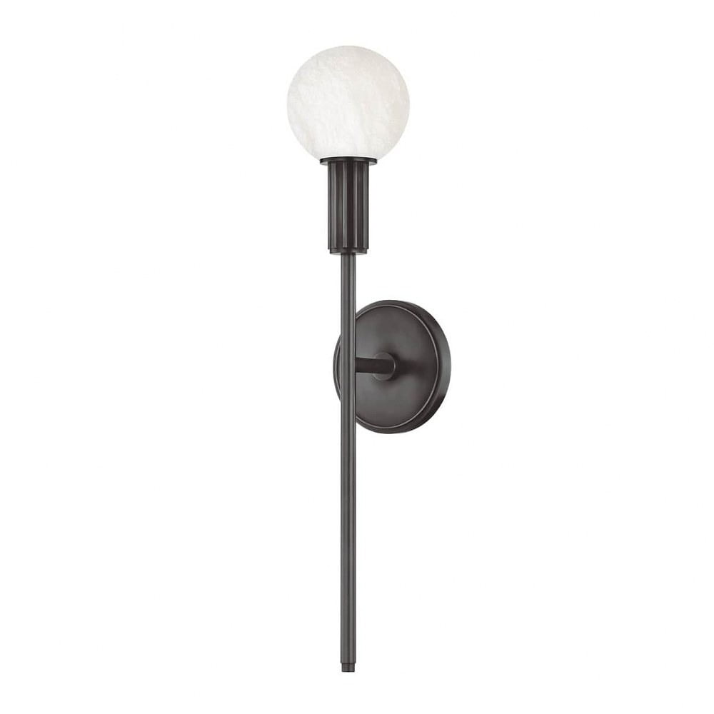 Murray Hill 5W Distressed Bronze LED Wall Sconce with Globe Shade
