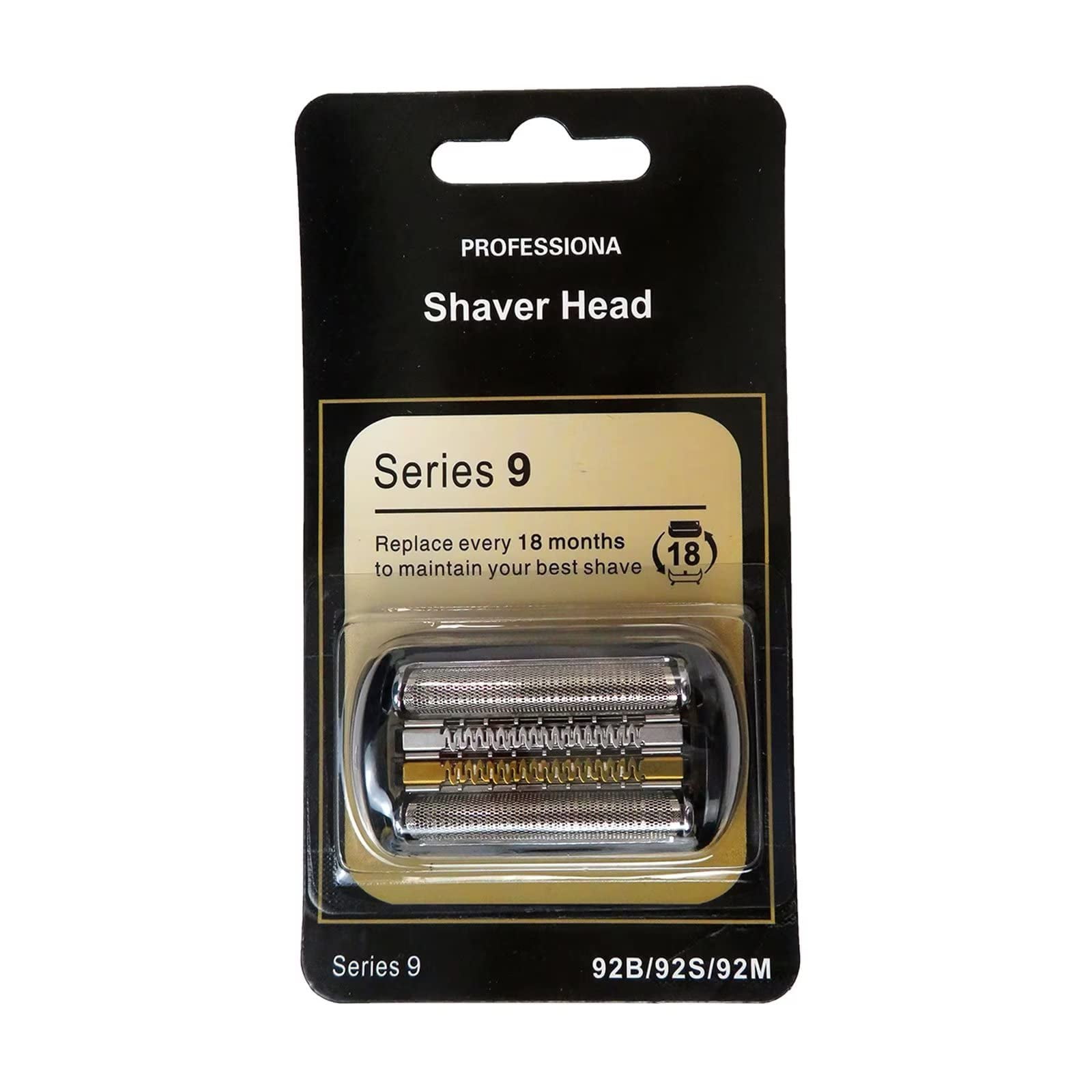 92B 2023 Version Series 9 Replacement Foil Cutter Head Shaver Head Razor Blades For Braun All