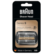 92B Replacement Shaver Head Compatible with Braun Series 9 Men's Electric Shaver Replacement Head Foil and Cutter Cassette