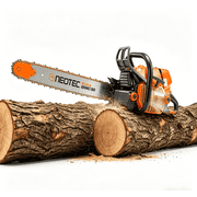 92cc Gas Chainsaw with 42 inch Bar and Chain, 7HP 5.2KW 2-Cycle Power Chain Saw for Large Wood Cutting, Upgraded Anti-Vibration Deluxe Ergonomic Handle, Compatible with MS660 G660
