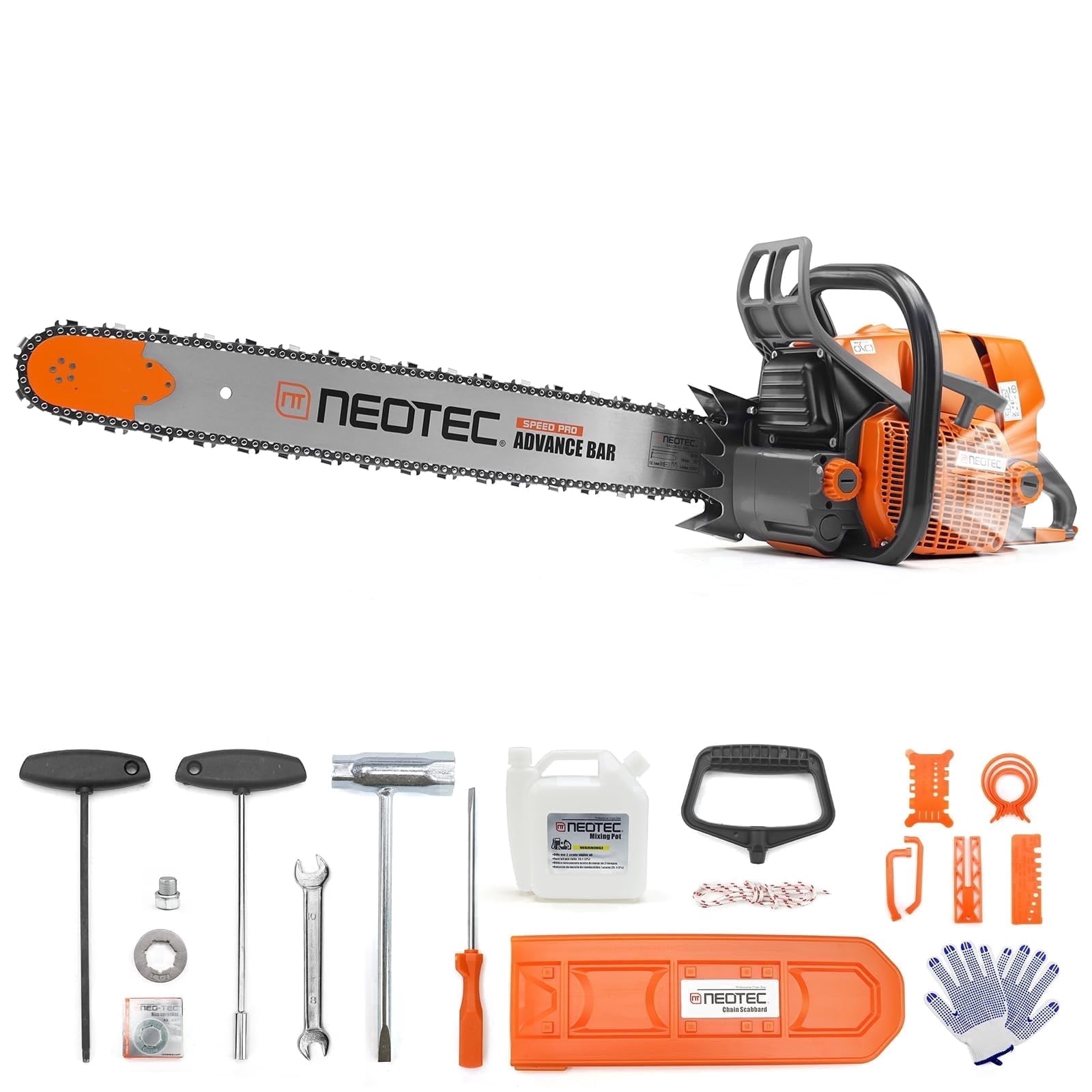 71cc G372XP Holzfforma 50mm Bore Gasoline Chain Saw Power Head All