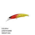 thumbnail image 1 of 92mm/40g Useful Crankbaits Winter Fishing Fish Hooks Long Casting Lure Minnow Lures Sinking Minnow Baits COLOR H, 1 of 8