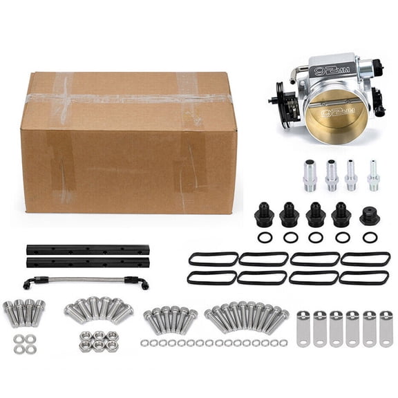 92mm High Profile Intake Manifold LS1 LS2 LS6 Port Fuel Rail W/ Parts For Chevy