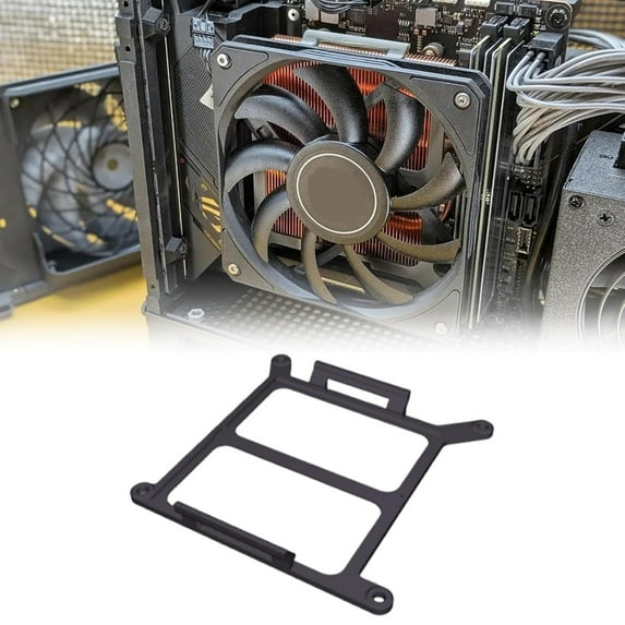 92mm to 120mm Fan Conversion Adapter for Thermalright AXP90-X47/X53 CPU Cooler | Improve Heat Dissipation Performance (for 87x95mm radiators)