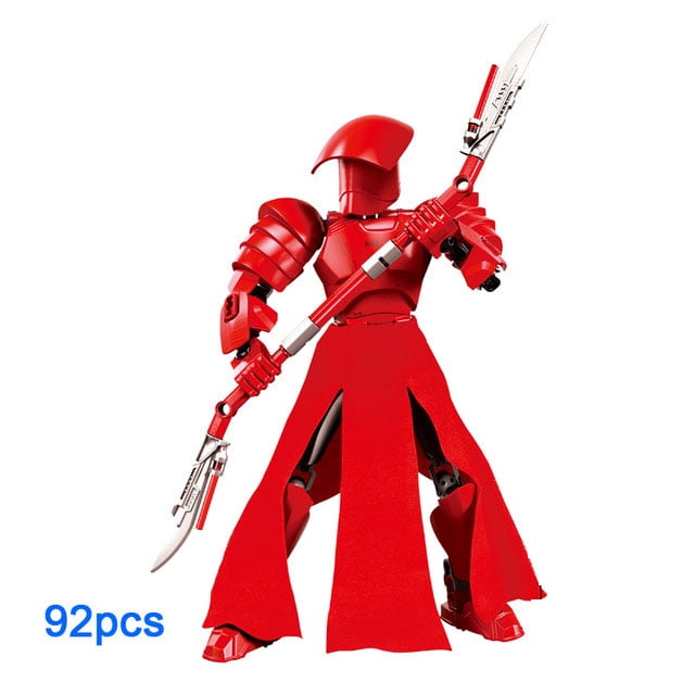 LEGO STAR WARS Enorme lot de 6 grands personnage figurine Chirrut - hobby  one kenobi - Rey - stormtrooper - dark vador - général Grievous - rare  collection + pièces