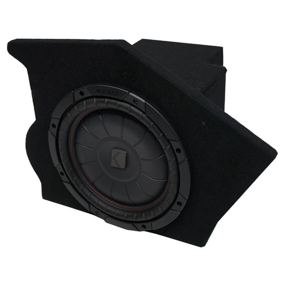 93-02 Pontiac Firebird Coupe Driver Side 10" Kicker CompVT CVT10 Sub Box 2 Ohm