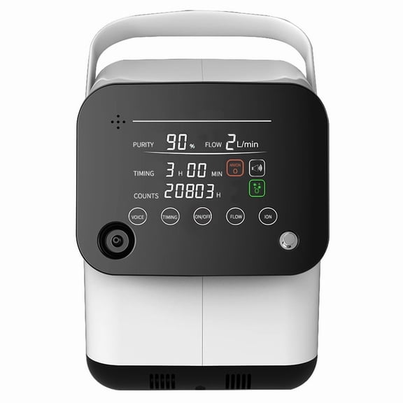 93% 1-5LOxygen&generator Tube &th Accessories-(24Hrs) Quiet(All-Age Use) Concentrator for Home use&Travel, Continuous Output Model