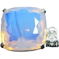 thumbnail image 1 of 93.50 CT Bi-Color Natural Welo Opal Cushion Gemstone Inlaid Pendant 925 Solid Silver Metal Necklace Gift for Her without Chain, 1 of 2