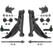 93-95 Fits Toyota Corolla With Power Steering Control Arm Tie Rod 8Pc Kit