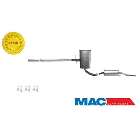 93-99 Jetta 2.0L ABA Engine Code Muffler Exhaust System 308502 797441 394820
