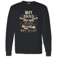 thumbnail image 1 of 93 Years Old 93Rd Birthday Legend Vintage May 1933 Bday Long Sleeve Shirt, 1 of 3