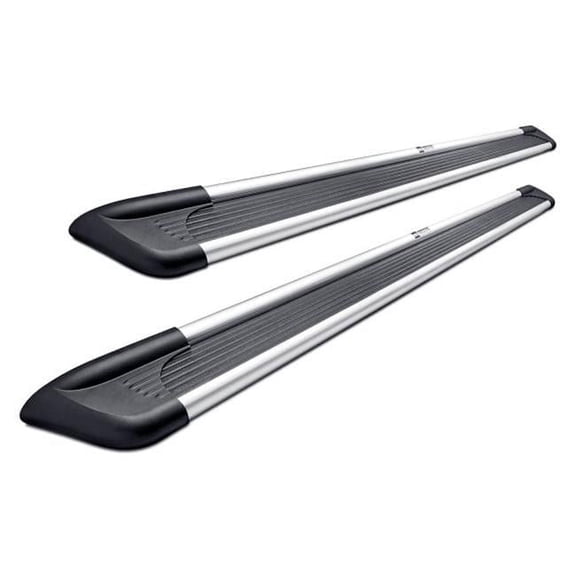 93 in. Brushed Aluminum Sure Grip Step Boards for 2003-2012 Chevy Avalanche