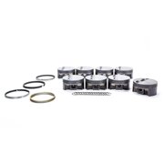 930200340 4.040 in. Bore PowerPak Flat Top Piston Set for Small Block Chevy,5cc