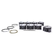 930202560 4.060 in. Bore PowerPak Flat Top Piston Set for Small Block Chevy