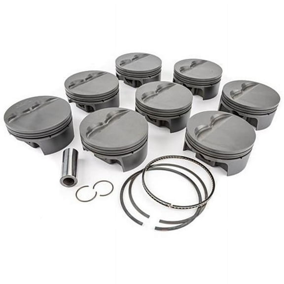 930244735 Small Block Ford PowerPak F&T Piston Set - 4.035 in. Bore