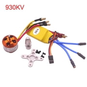 930KV-2450KV RC Brushless Motor with 30A ESC Speed Controller Set, 2-3S LiPo High Efficiency Brushless Motor Kit for RC Drone Quadcopter