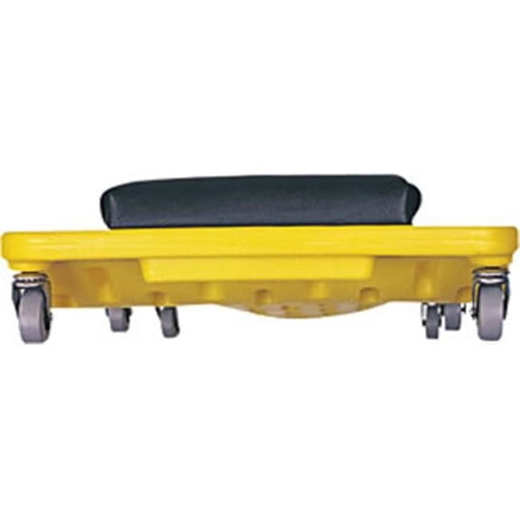 93102 Low Profile Plastic Creeper in Yellow