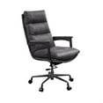 thumbnail image 1 of 93170 - Office Chair, Gray Top Grain Leather - Crursa, 1 of 3