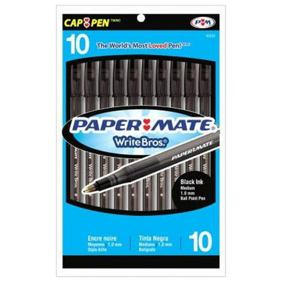 9333499C 10-Pack Papermate Write Bros Pens - Quantity 12