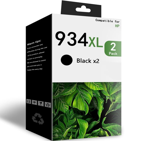 934XL Ink Cartridge Compatible with HP 934 Ink Cartridge High Yield for Officejet Pro 6830 62302 Pack