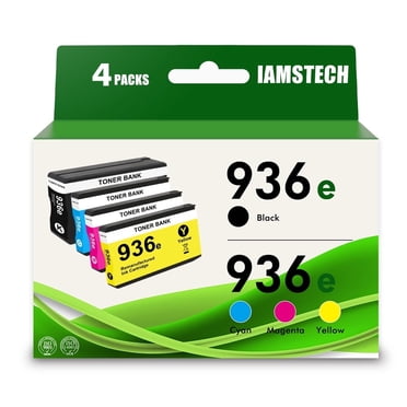 Cartridge Replacement Hp Ink Cartridges 936e 9125e 9135e 9730e 9120e Series Replacement HP936 HP936e Cartridges Combo Pack Work On Office Jet 9122e OfficeJet Pro 9128e 9110b 9130 936 Ink Cartridges For Hp