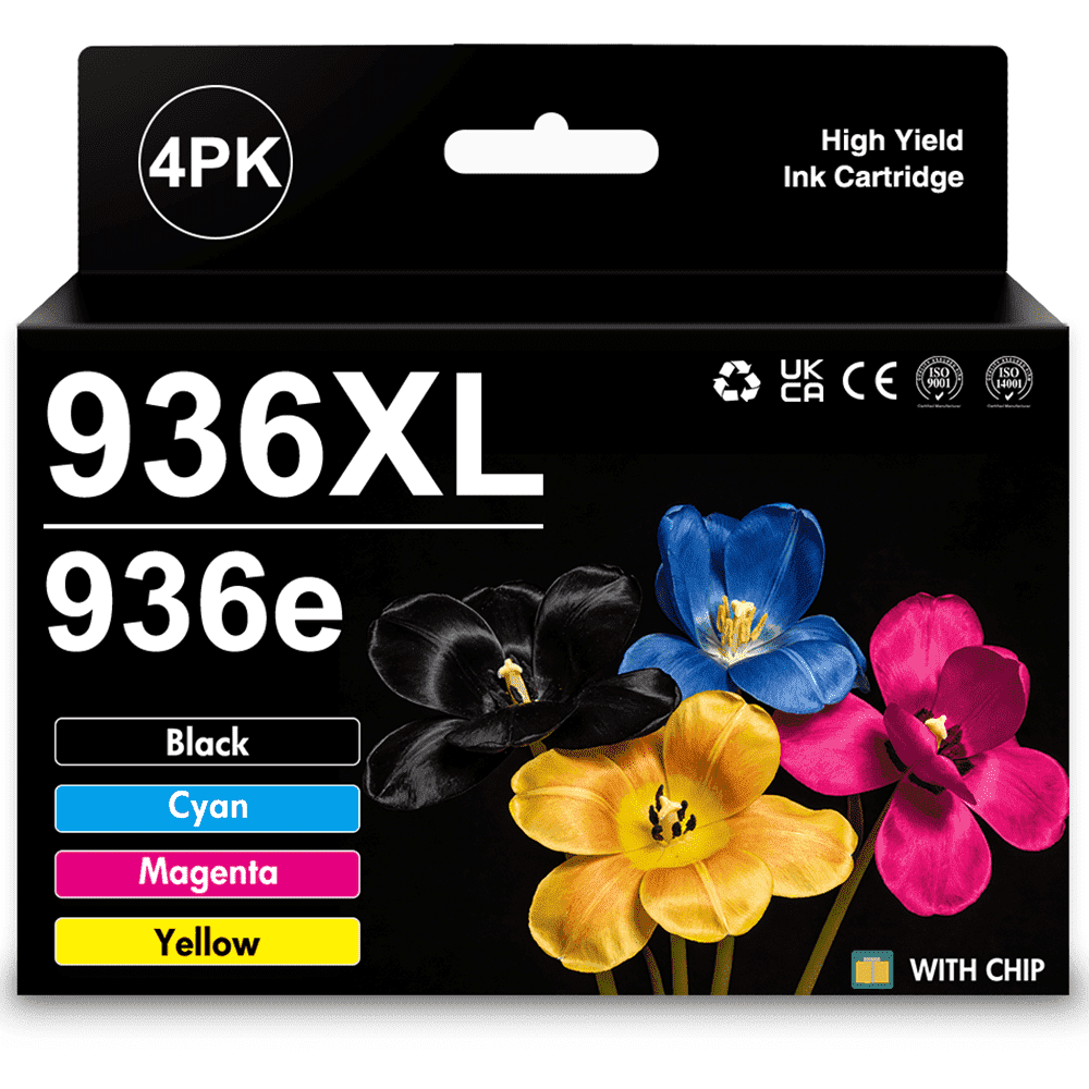 936 Ink Cartridge Compatible for HP 936e High Yield Ink Cartridge OfficeJet Pro 9125e 9135e 9110b 9130b 9730e 9730 9122e 9128e Printer | Eligible for Instant Ink | 6C3Z5LN