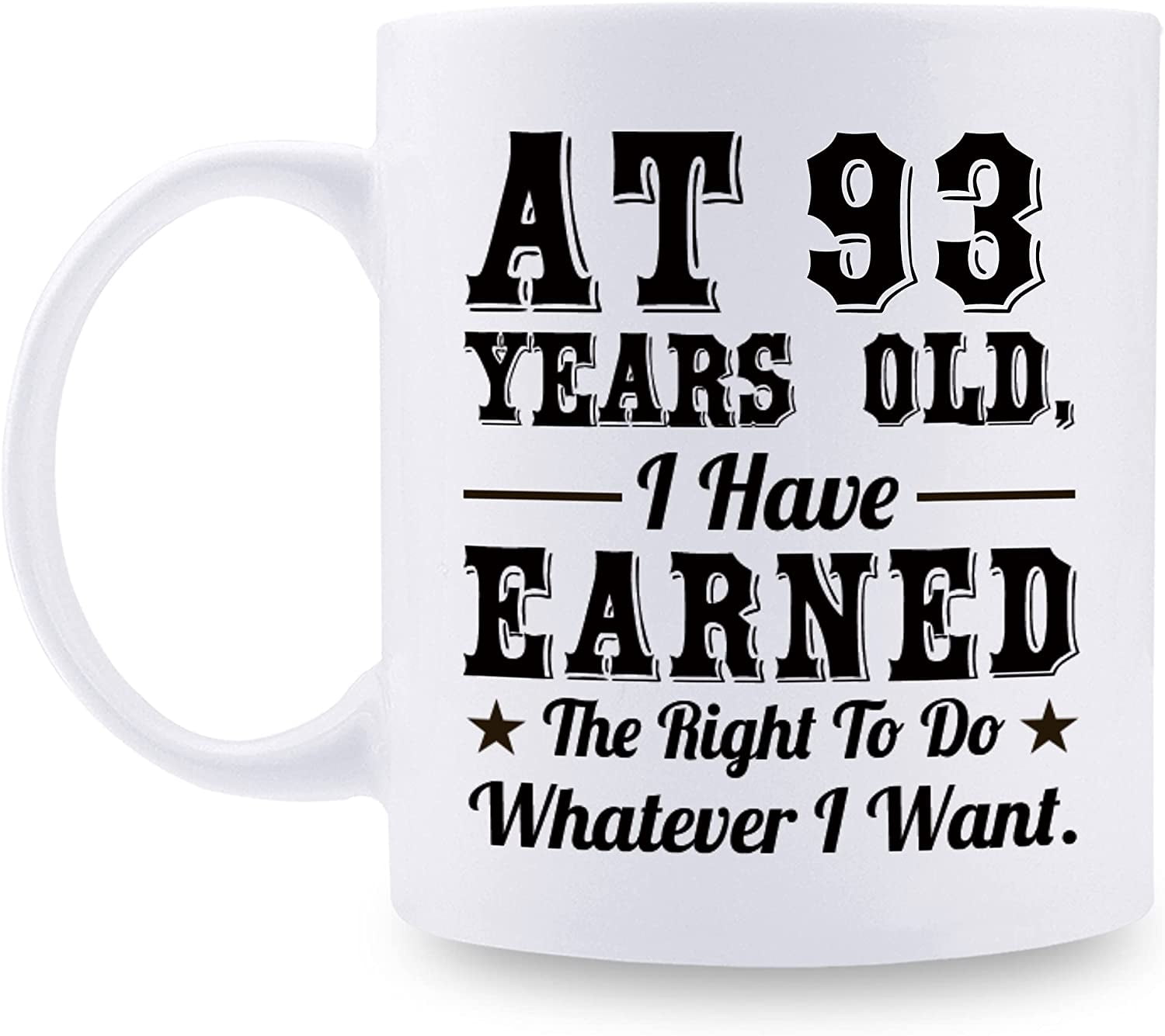 93rd Birthday Mug for Men/Women, Birthday Coffee Mugs - It Took me 93 Years  to Look This Good - Best 93rd Birthday Travel Coffee Mug 14 oz……