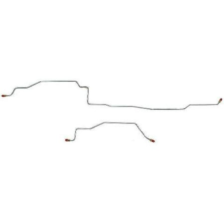 94-01 Dodge Ram 1500 Rear Axle Brake Lines; Pickup Truck; Stainless WRA9401SS