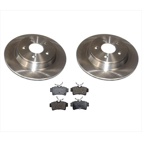94-04 for Ford for Mustang for Cobra Vented Disc Brake Rotors & Ceramic Pads Set - D3EA Certified