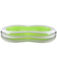 thumbnail image 1 of Pool Central 94.5" Green and White Inflatable Figure 8 Swimming Pool, 1 of 3
