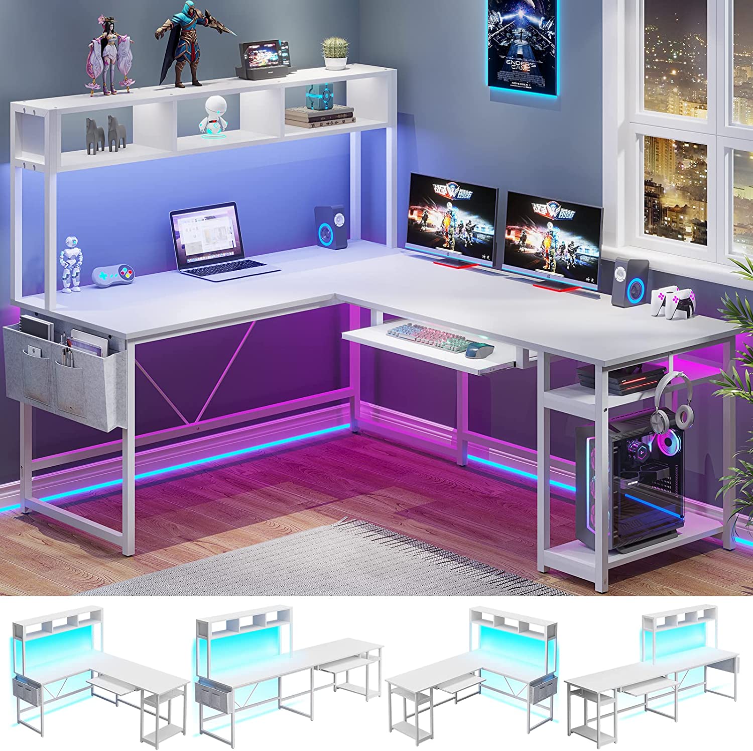 https://i5.walmartimages.com/seo/94-5-L-Shaped-Computer-Desk-with-LED-Strip-Reversible-Two-Person-Desk-for-Home-Office-Gaming-Table-with-Keyboard-Tray-Storage-Shelves-White_cc951cc6-47b5-476a-a8f4-decc91dda17b.f767c7b04574a801f67088679aee1c7e.jpeg