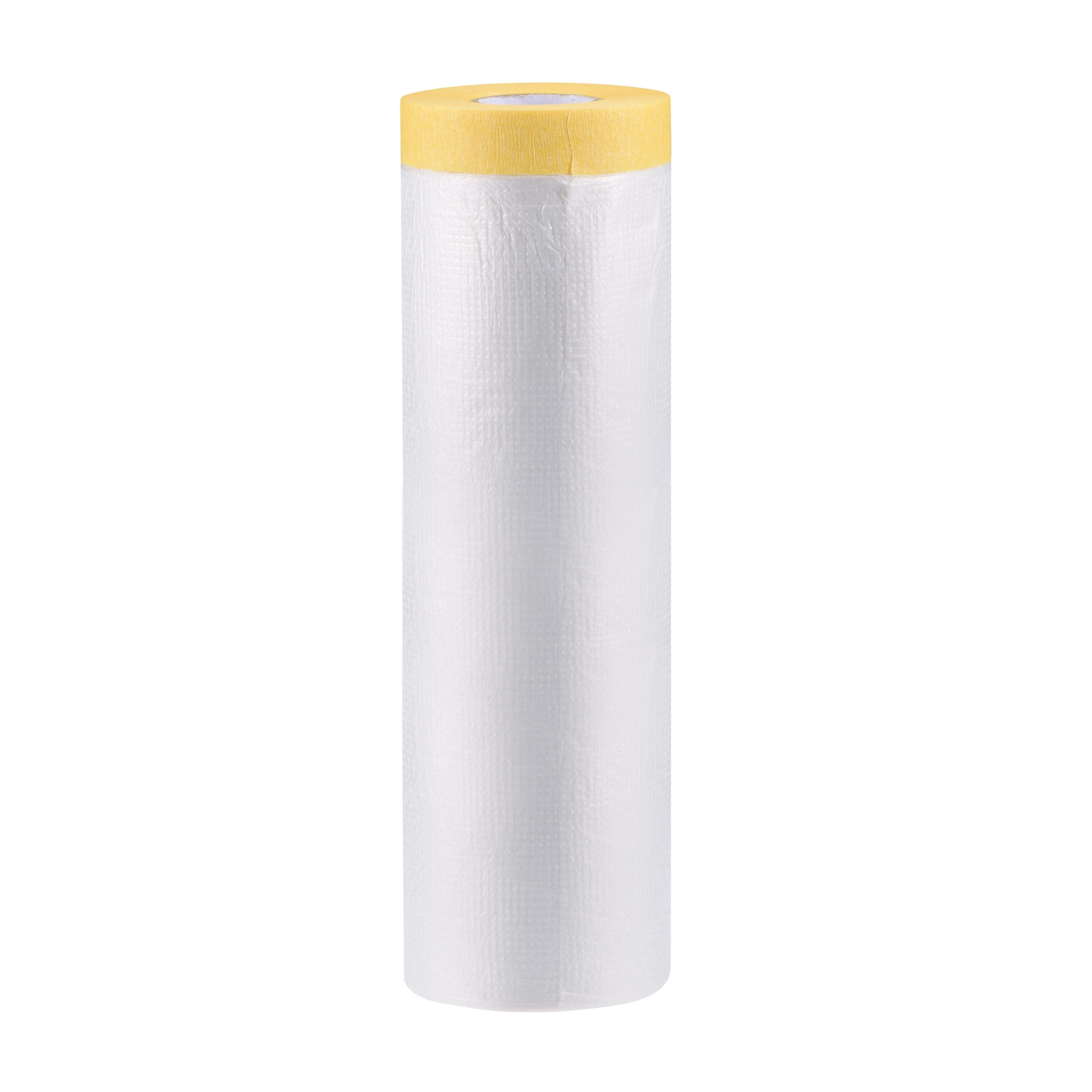 Unique Bargains Pre-Taped Masking Film with Low-Tack Painters' Tapes 94.5 in x 75 Ft