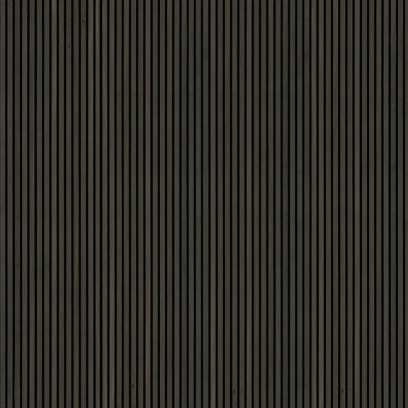 MSI 94.5" x 9.5" 3D Umber Fluted Wood Slat Acoustic Sound Absorbing Wall Paneling (Set of 4)