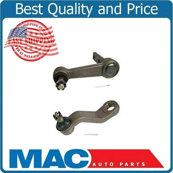 94-99 Fits Dodge Ram 1500 2500 4x2 Rear Wheel Dive Idler Arm + Pitman Arm 2Pc