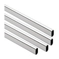 thumbnail image 1 of 94" Oval Closet Rod (15mm x 30mm) | 4 Pack | Chrome, 1 of 3