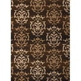 thumbnail image 1 of 33" x 39" Brown Polypropyelene Accent Rug, 1 of 2