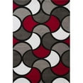 thumbnail image 1 of 94" x 126" x 0.43" Red Polypropylene Oversize Rug, 1 of 1