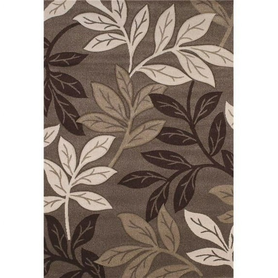 94" x 134" x 0.5" Stone Polypropylene Oversize Rug