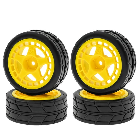94123 Remote Control Car Tires 67x45x27mm 4pcs Replacement For TT02 XV01 HSP 94123 HPI WLtoys 1/10 Remote Control Car Wheel