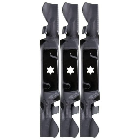 942-05052-X 50" 6 Pt Star Xtreme Mulch Blade RZT GT LX SX XT1 XT2 ZT1 3 Pack