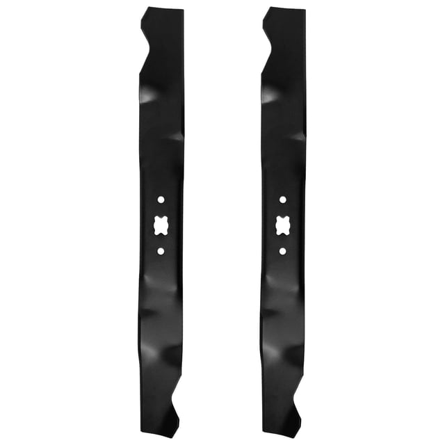 2 Lame Trituratrici Per Rasaerba 21" MTD Cub Cadet Troy Bilt - Ricambio 742-0741, 942-0741 - Foto 3