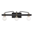thumbnail image 1 of Ravella 3 - Light Black Aluminum Wall Sconce, 1 of 2