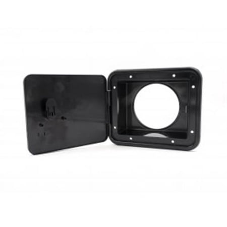 94303 Sewer Hose & Storage Hatch Thumb, Black