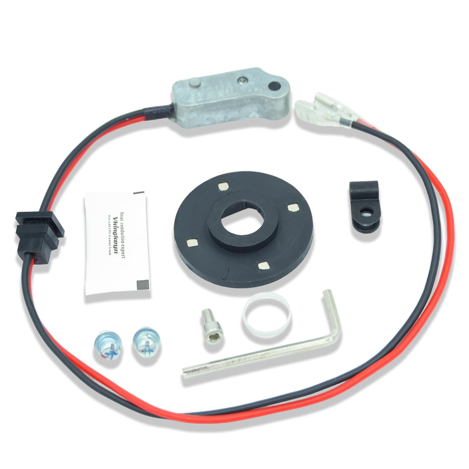 Coil Distributor Electronic Distributor & Ignition Coil Kit For VW ...