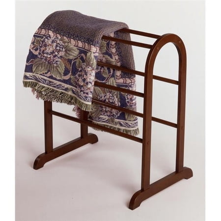94326 Walnut Beechwood QUILT RACK