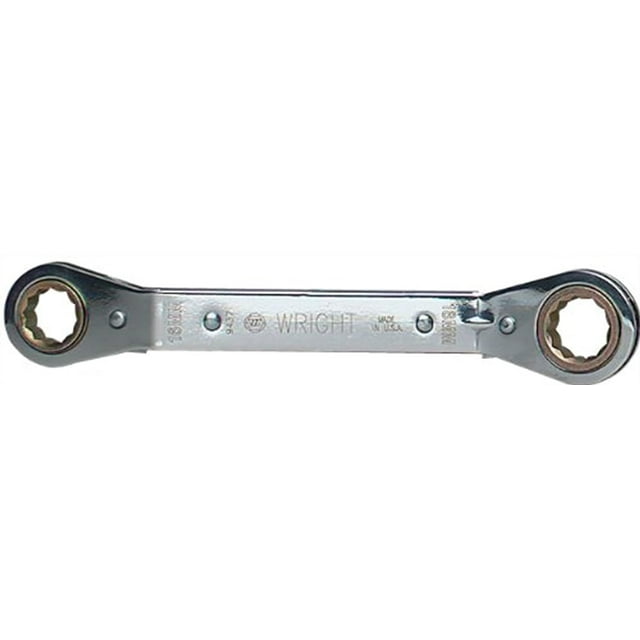 9436 12 Point Offset Reversible Ratcheting Box Wrench, 15mm x 17mm