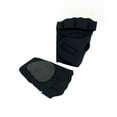 thumbnail image 1 of 9436-XL Perrini Black Fingerless Sport Gloves with Cloth Tie Wrist Strap with Thumb Padding- Extra Large, 1 of 1