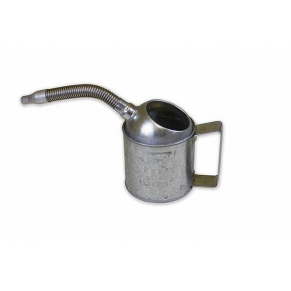 Wirthco W48-94484 1 qt. Galvanized Measuring Container with Flex Spout